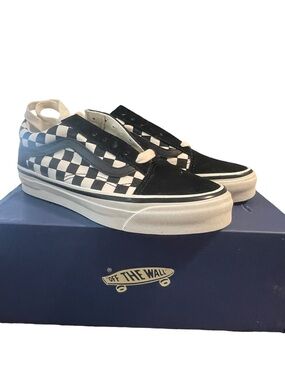 NWT Van's Black & White Lx Old Skool Lace Up Sneakers Skater Punk Alternative 7